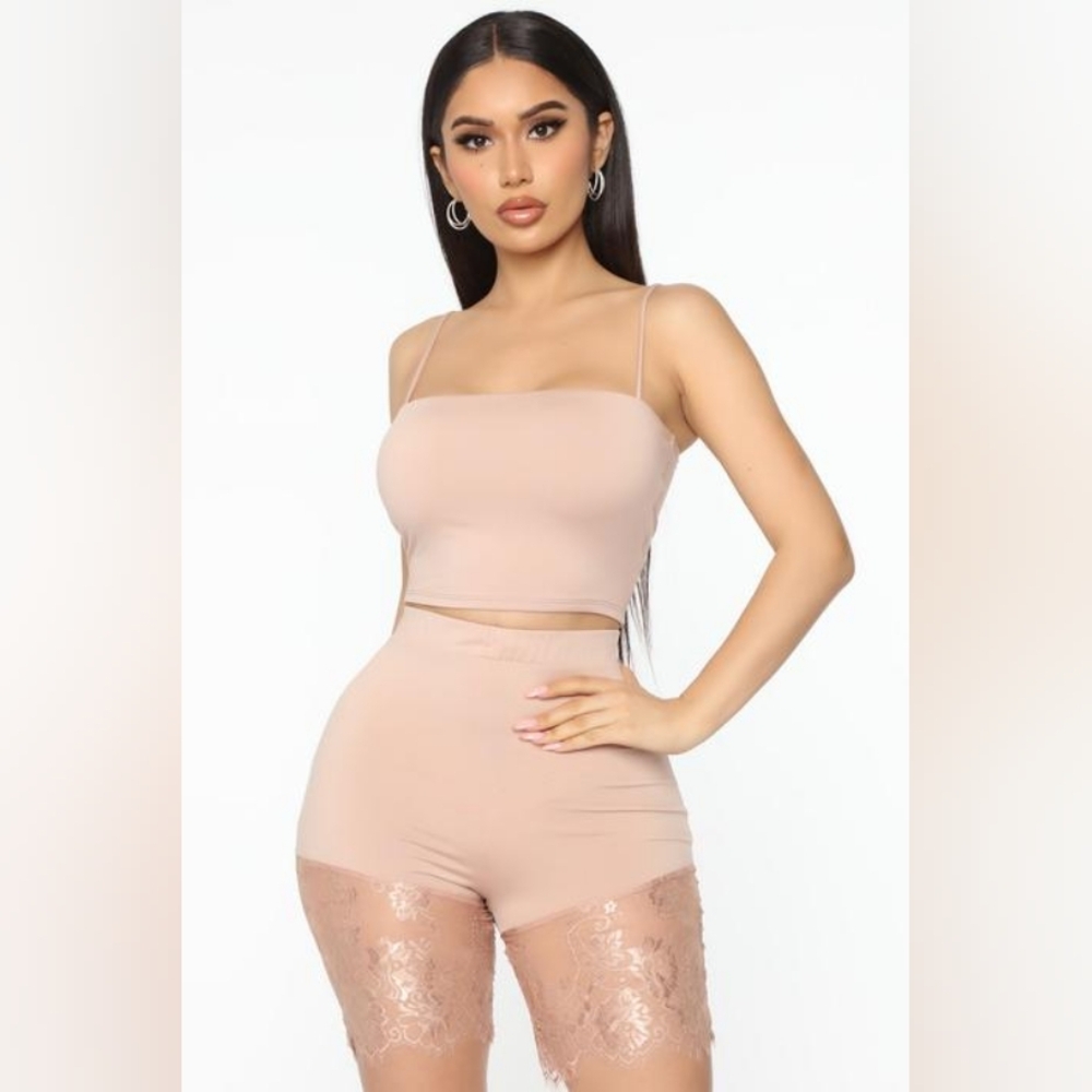 NEW! Elegant Nude Women's Set
